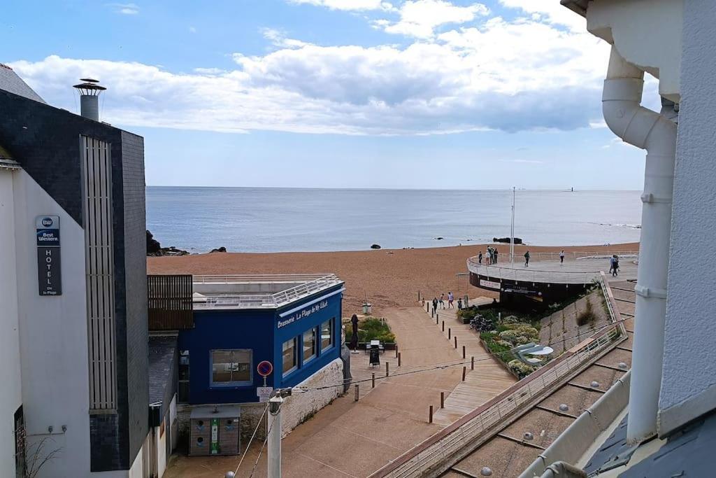 St-Marc T3 Face Mer A 20M De La Plage Сен-Назер Екстер'єр фото
